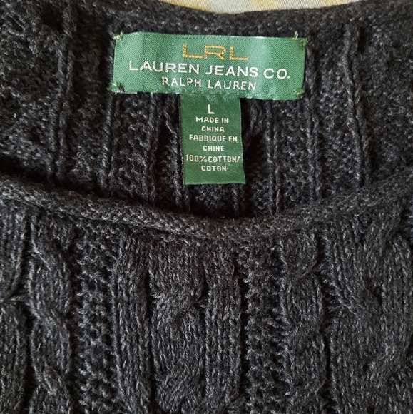 Lauren Ralph Lauren knit sweater size L. - Picture 2 of 10
